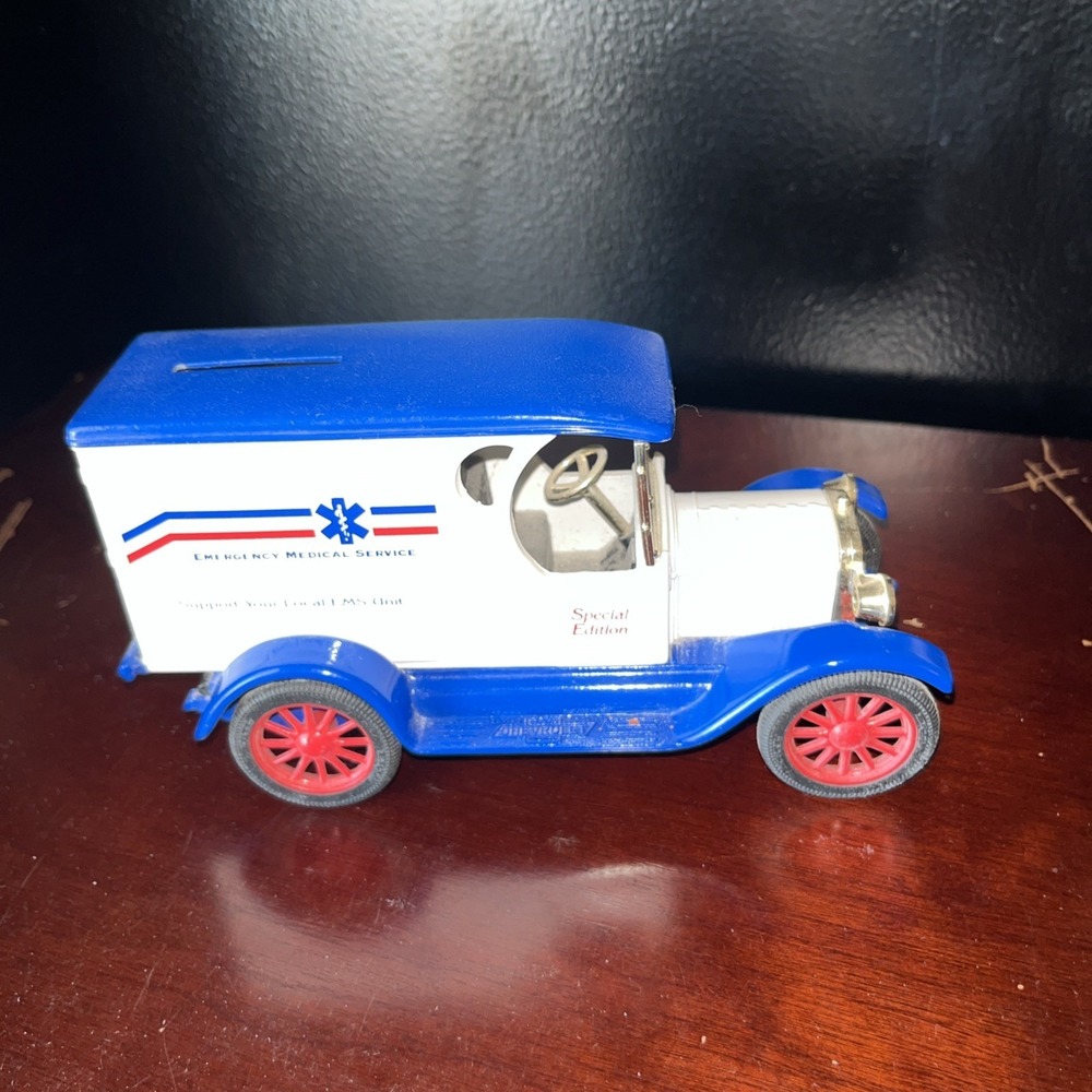 EMS TSN 1923 Chevy Delivery Van Bank Emergency